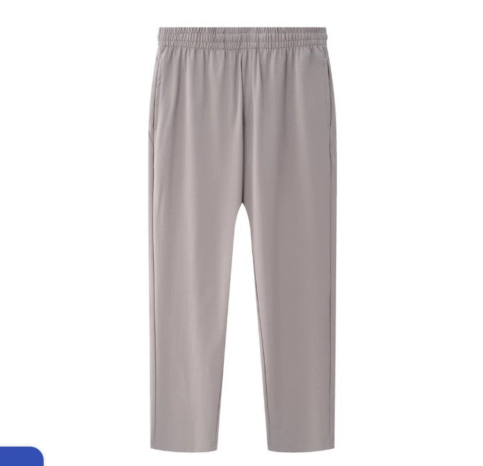 Men's Ultra-Stretch Black Joggers: Slim Fit, All-Day Comfort & Style