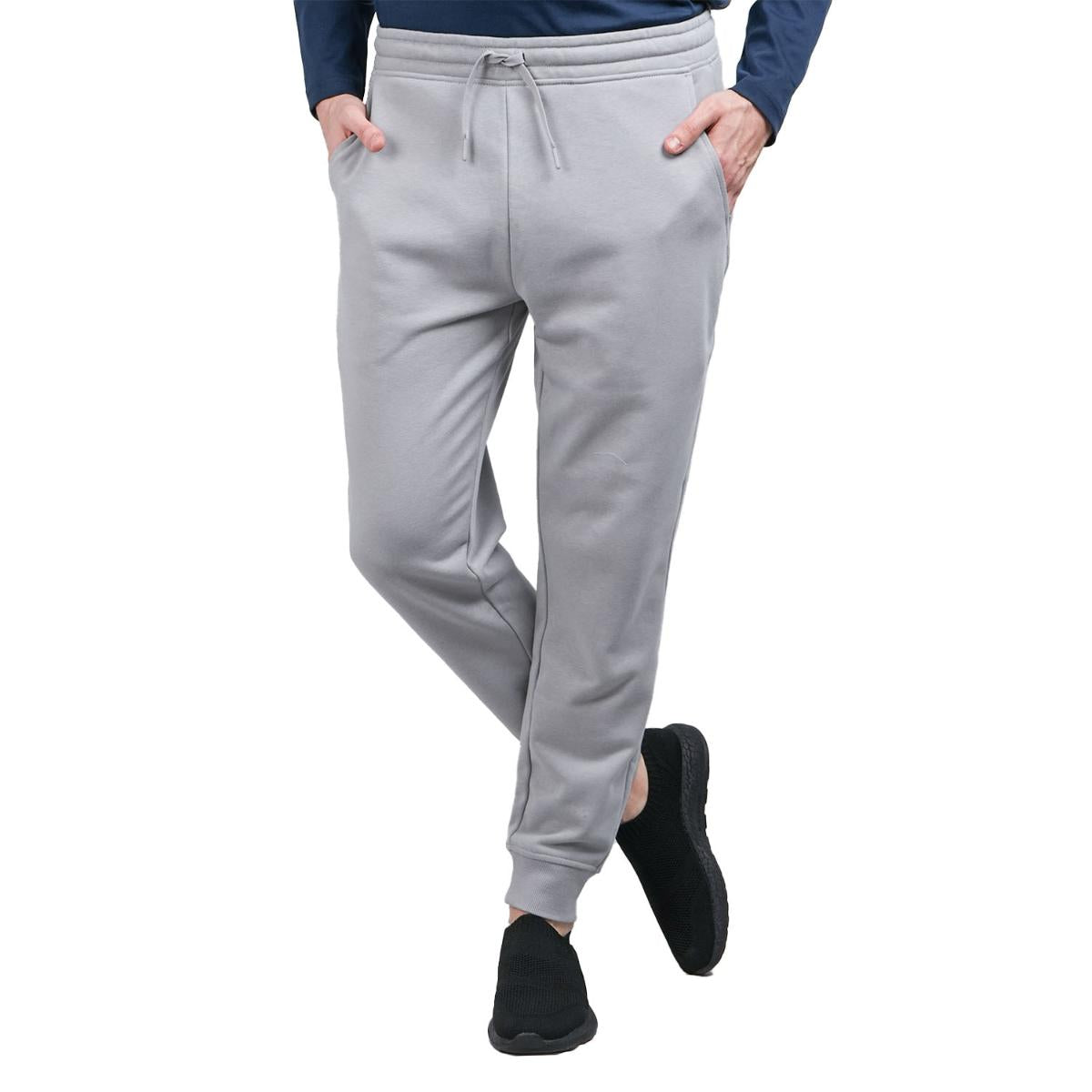 Cotton/Polyester French Try Mid Rise Slim Triple Elastic Wrist Joggers