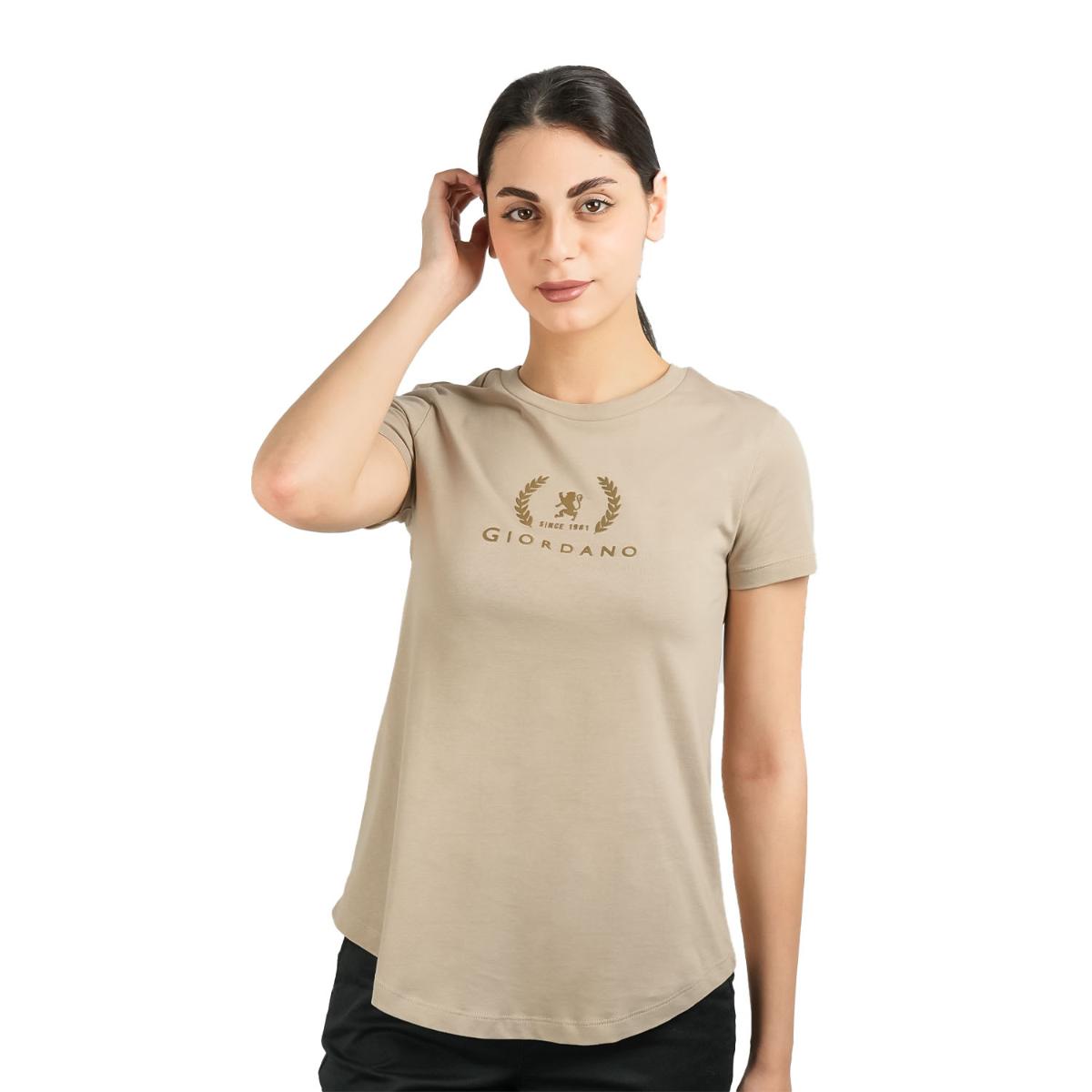 Women Signature Print Tees