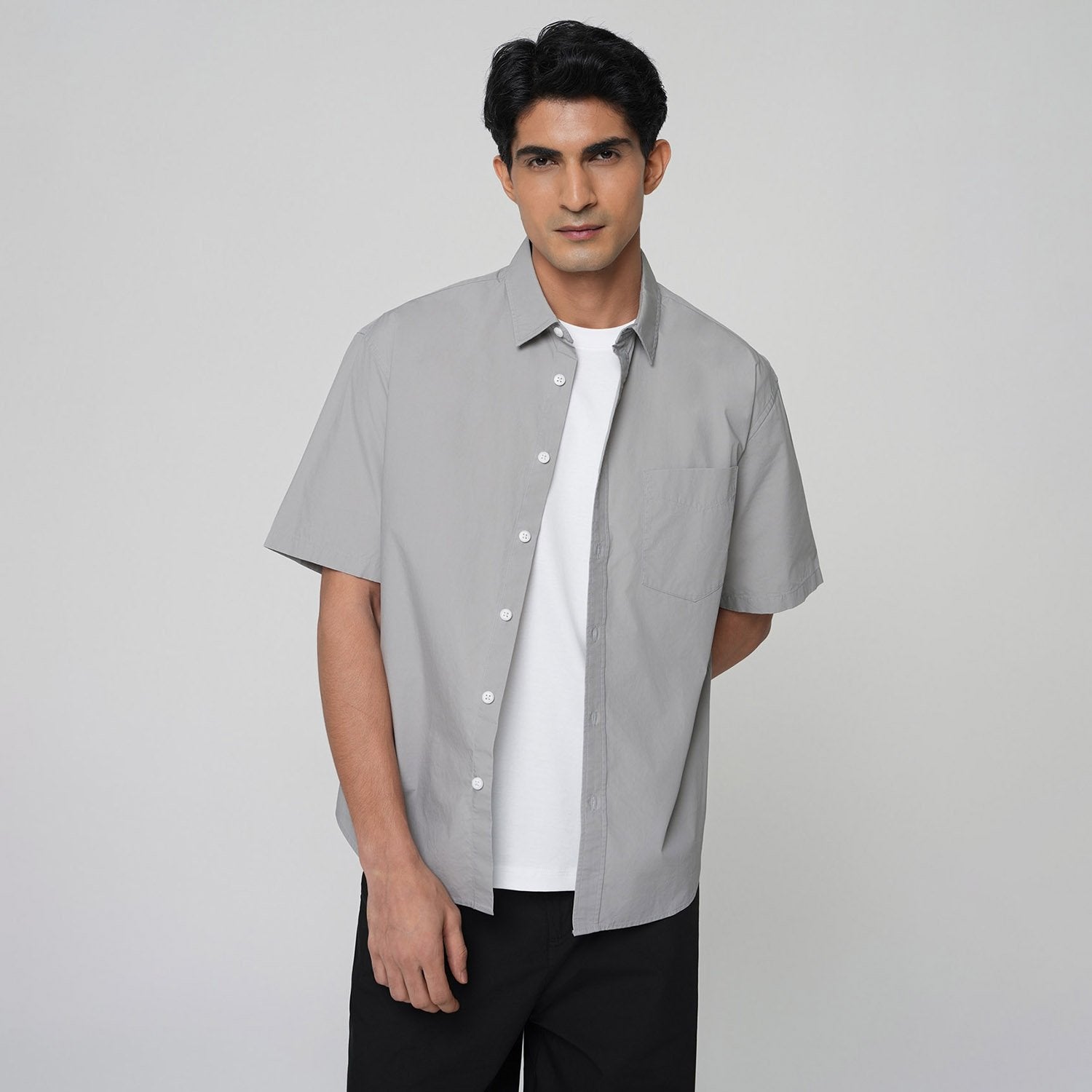 Men's Half Sleeve Regular Fit Shirt