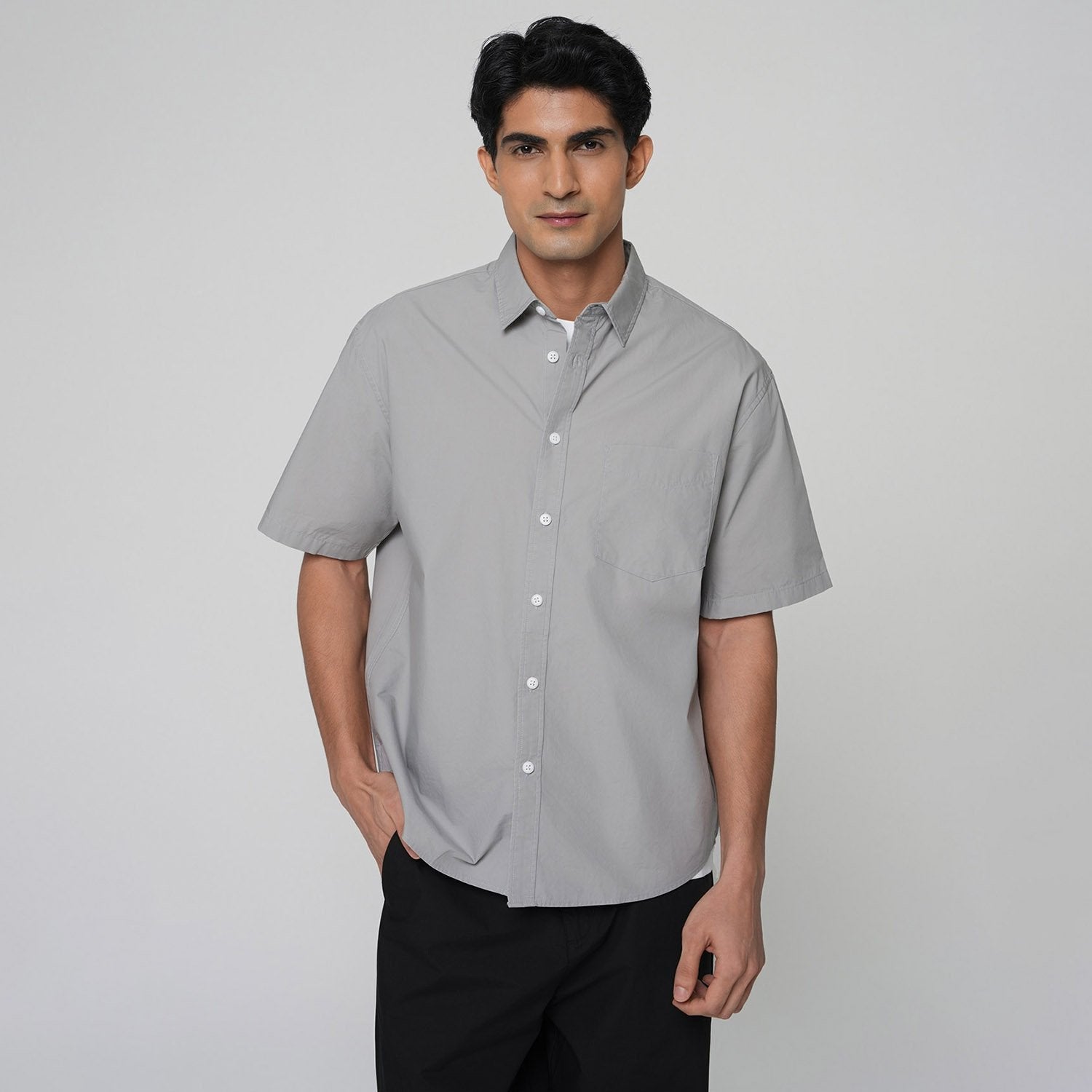 Men's Half Sleeve Regular Fit Shirt