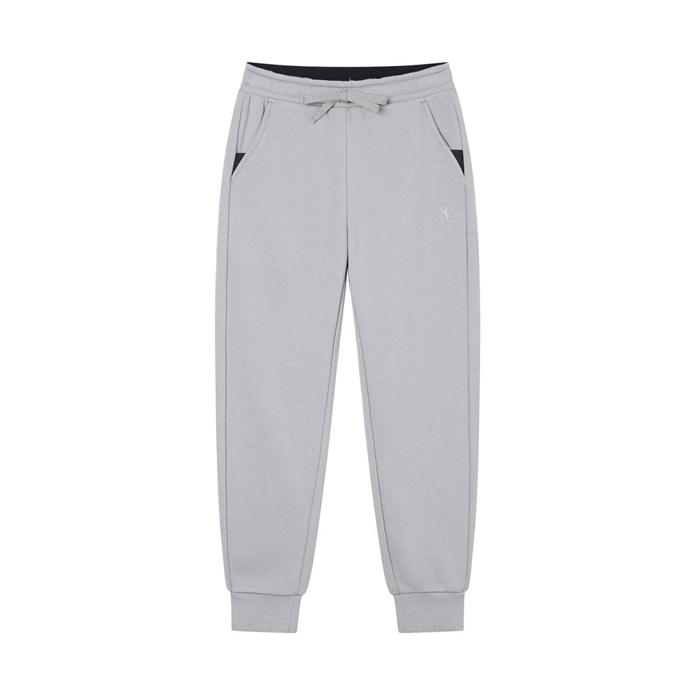 Junior's Tapered Fit French Terry Jogger with Elastic Waist