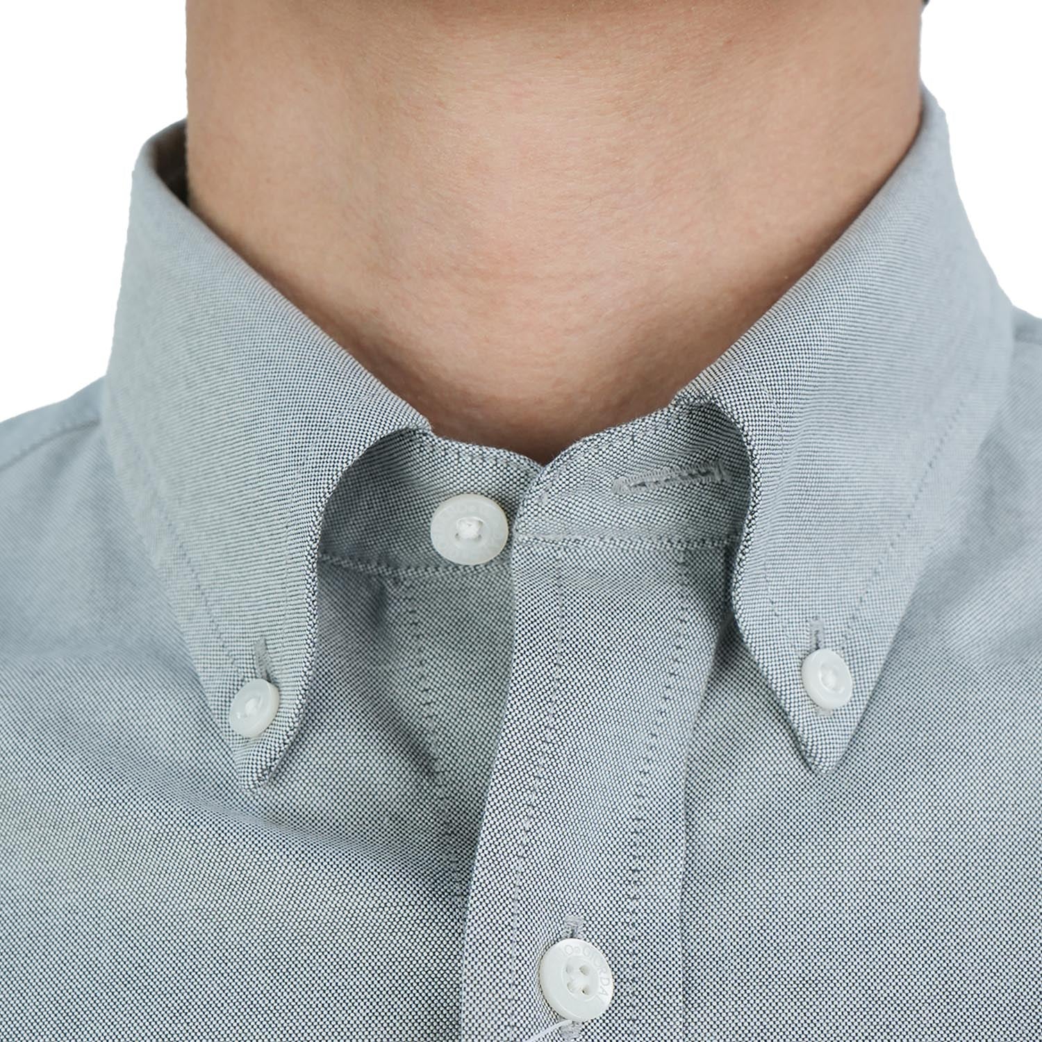 Men's Wrinkle-Free Cotton Oxford Long Sleeve Shirt