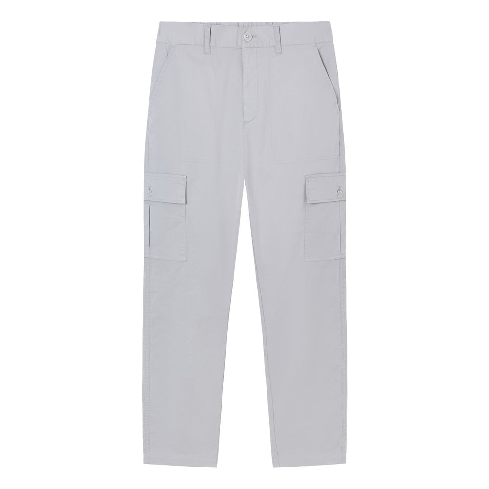 Men’s Relaxed Stretch Twill Cargo Khakis