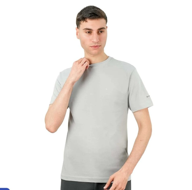 Men's Giordano Cotton Crewneck Slim Fit Tee - Short Sleeve