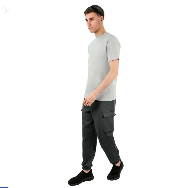 Men's Giordano Cotton Crewneck Slim Fit Tee - Short Sleeve