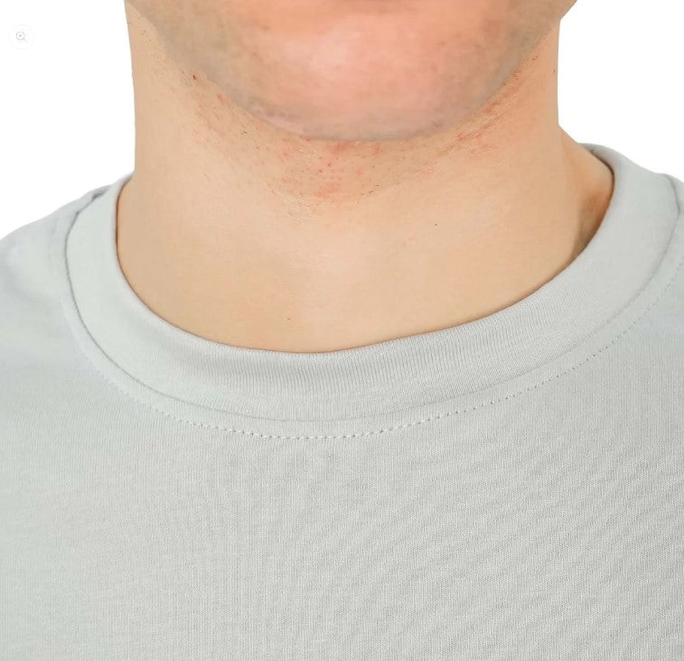 Men's Giordano Cotton Crewneck Slim Fit Tee - Short Sleeve