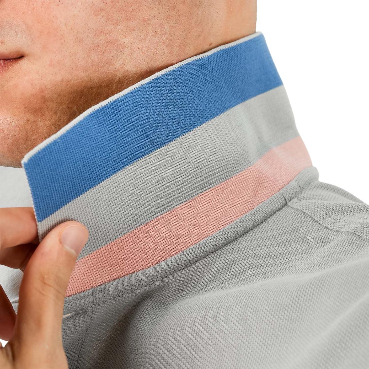 Men's Performance Polo: Classic Piqué, Tipped Collar, Embroidered Detail