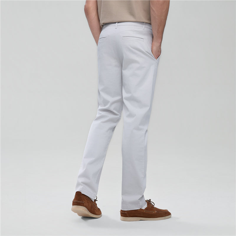 Men’s Slim Taper Stretch Cotton Khaki Pants