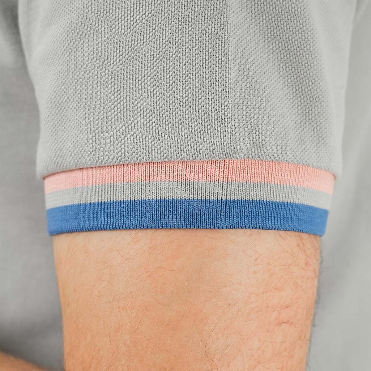 Men's Performance Polo: Classic Piqué, Tipped Collar, Embroidered Detail