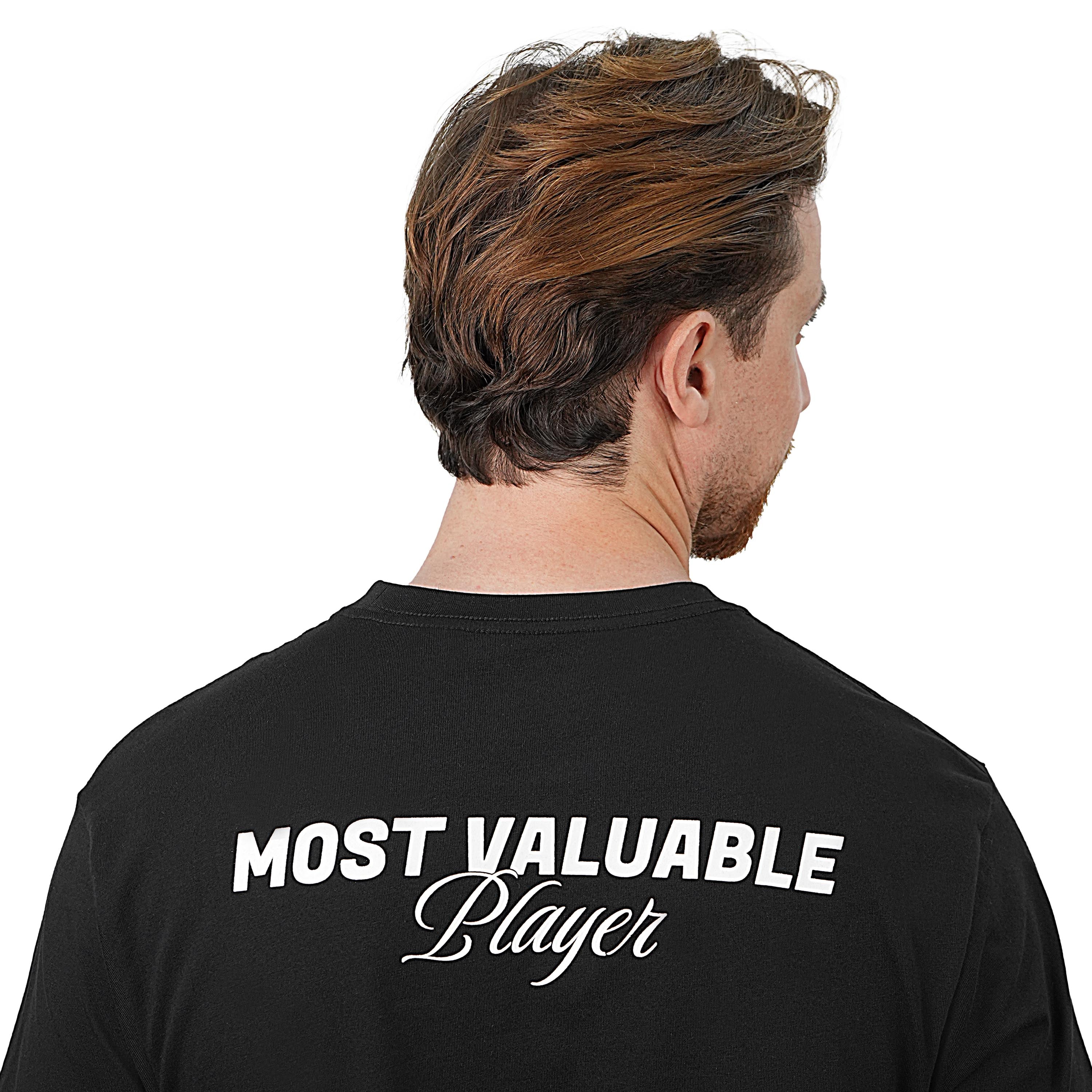 تي شيرت رجالي من القطن بقصة ضيقة ومطبوع عليه رسالة