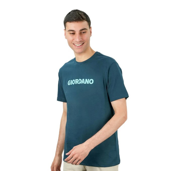 Men's Cotton Signature Print Tee