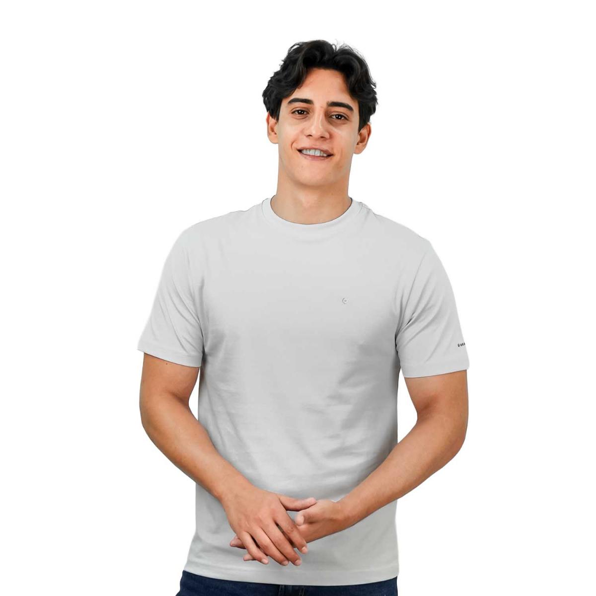 Men's Giordano Cotton Crewneck Slim Fit Tee - Short Sleeve