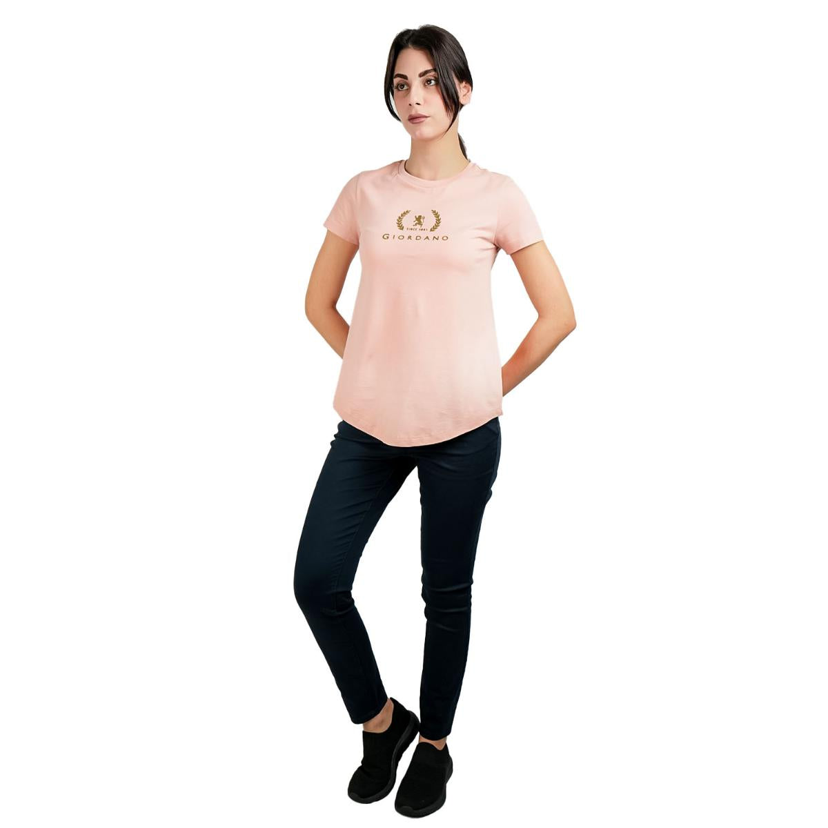 Women Signature Print Tees