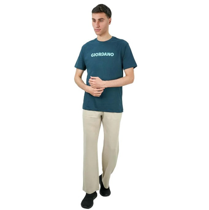 Men's Cotton Signature Print Tee