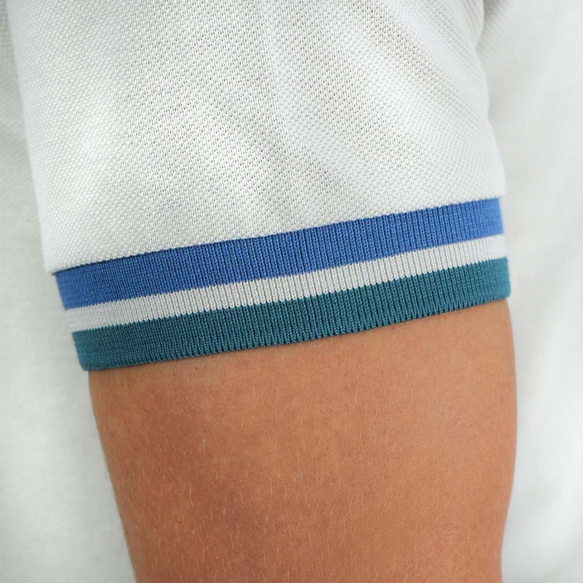 Men's Performance Polo: Classic Piqué, Tipped Collar, Embroidered Detail