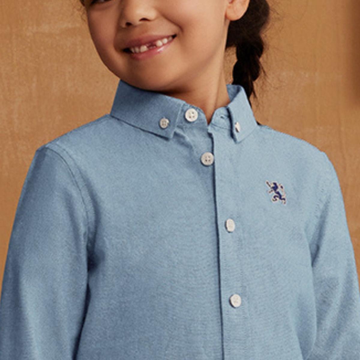 Kids' Cotton Oxford Shirt