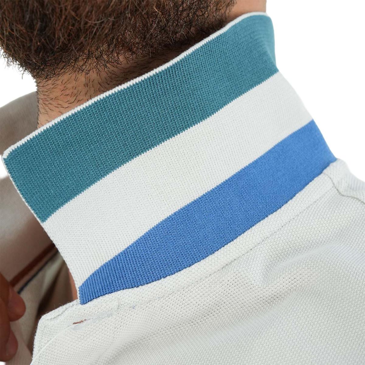 Men's Performance Polo: Classic Piqué, Tipped Collar, Embroidered Detail