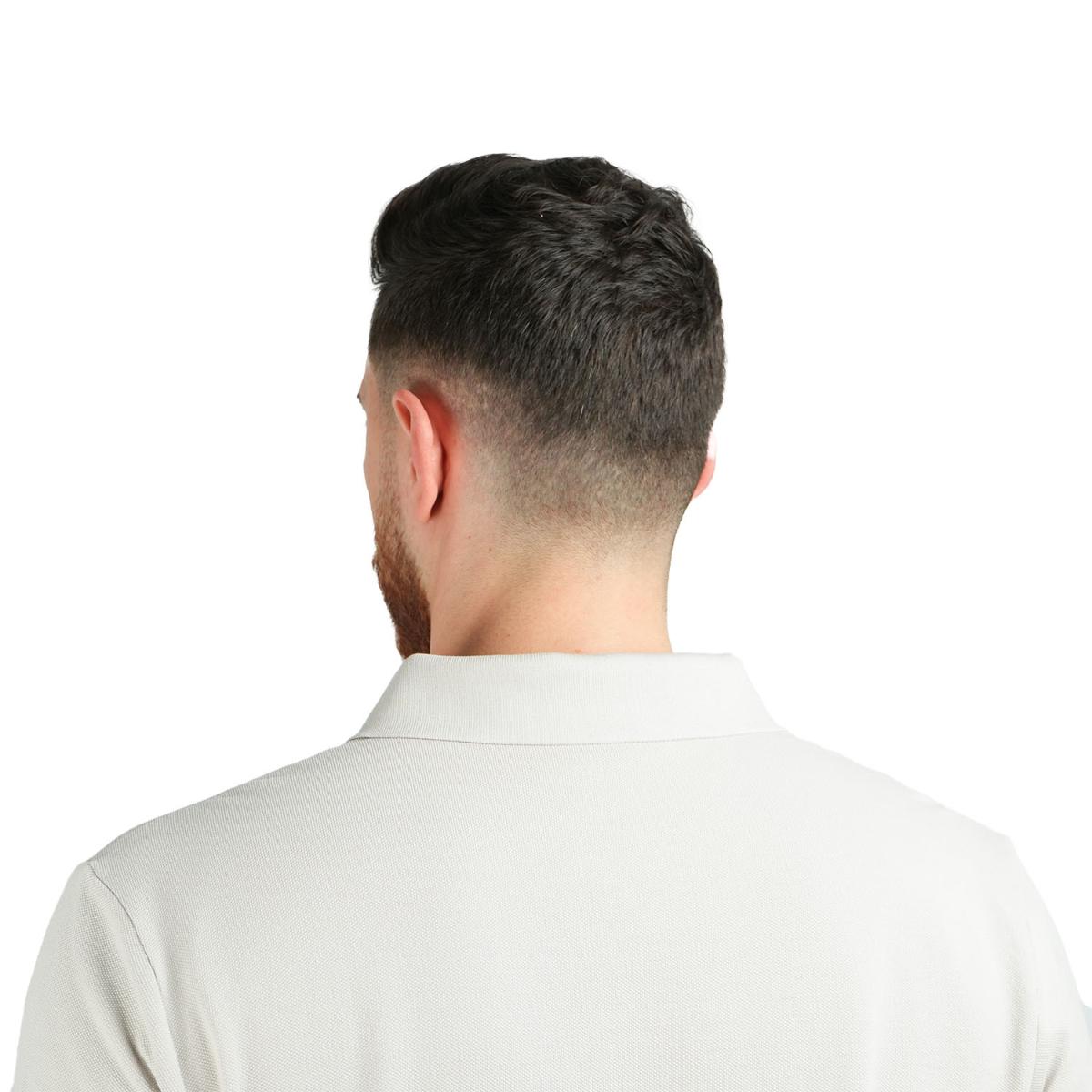 Men's Performance Slim Fit Lion Embroidery Solid Polo