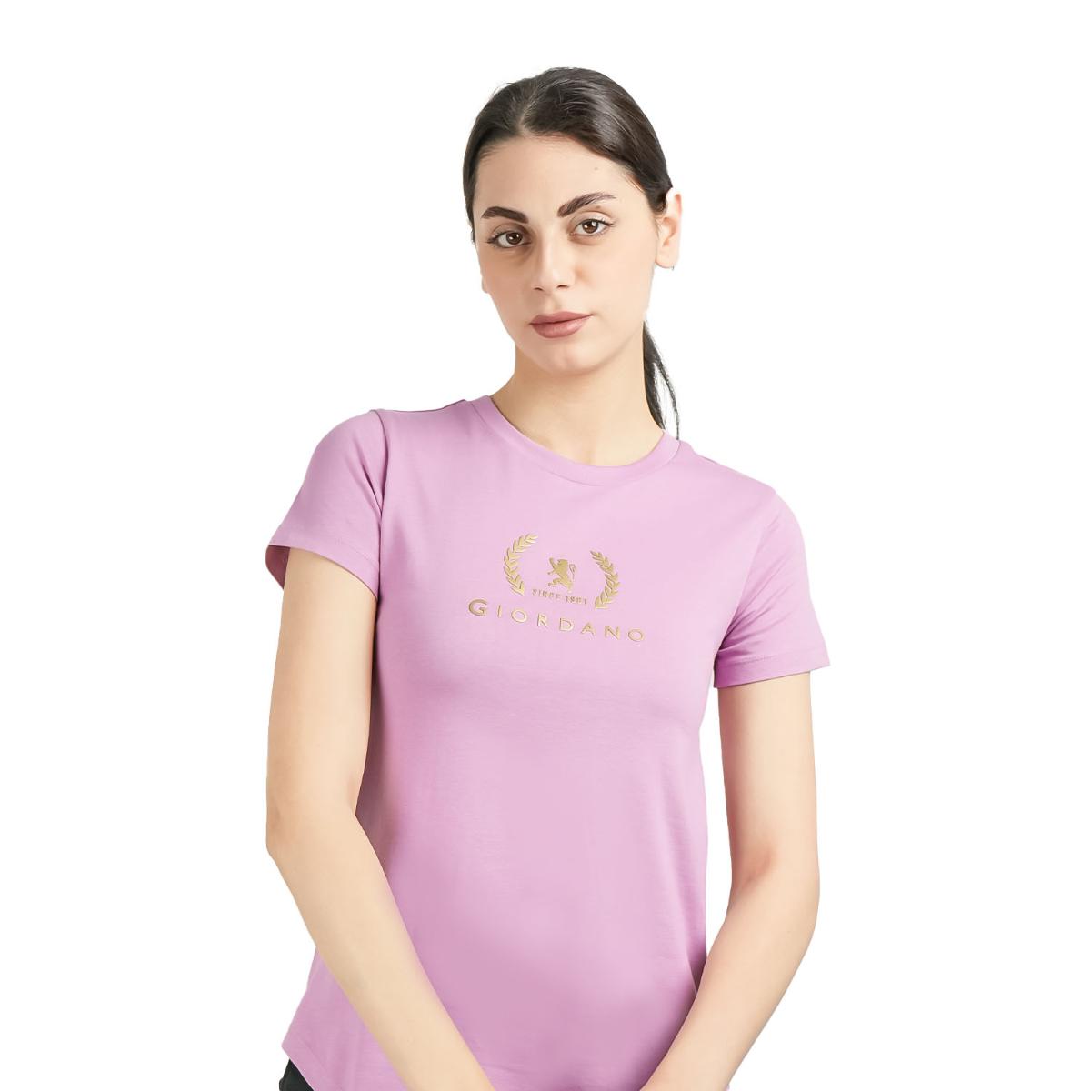 Women Signature Print Tees