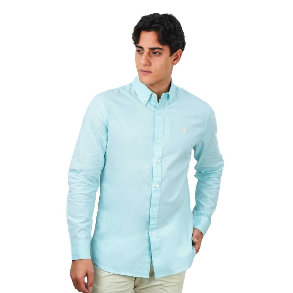 Men's Lion Cotton Oxford Shirt