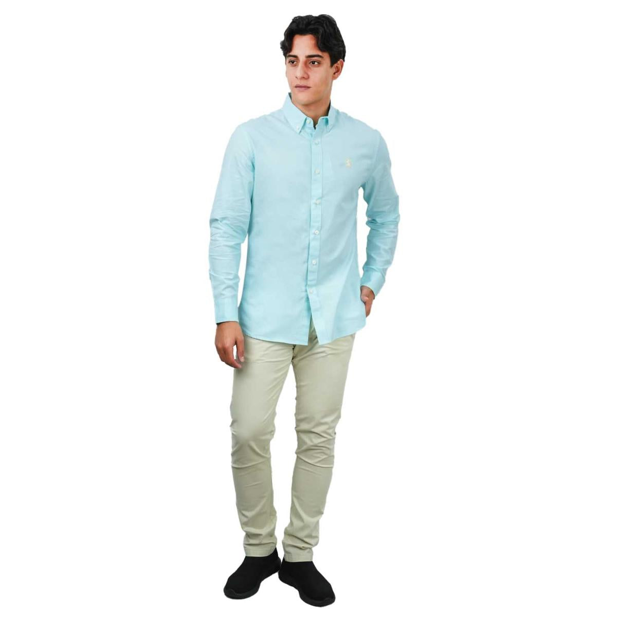 Men's Lion Cotton Oxford Shirt