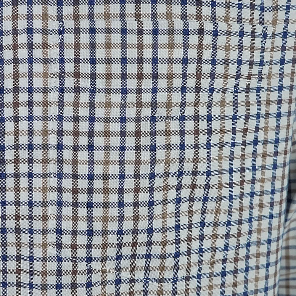 Men’s Cotton Oxford Wrinkle Free Long-Sleeve Shirt