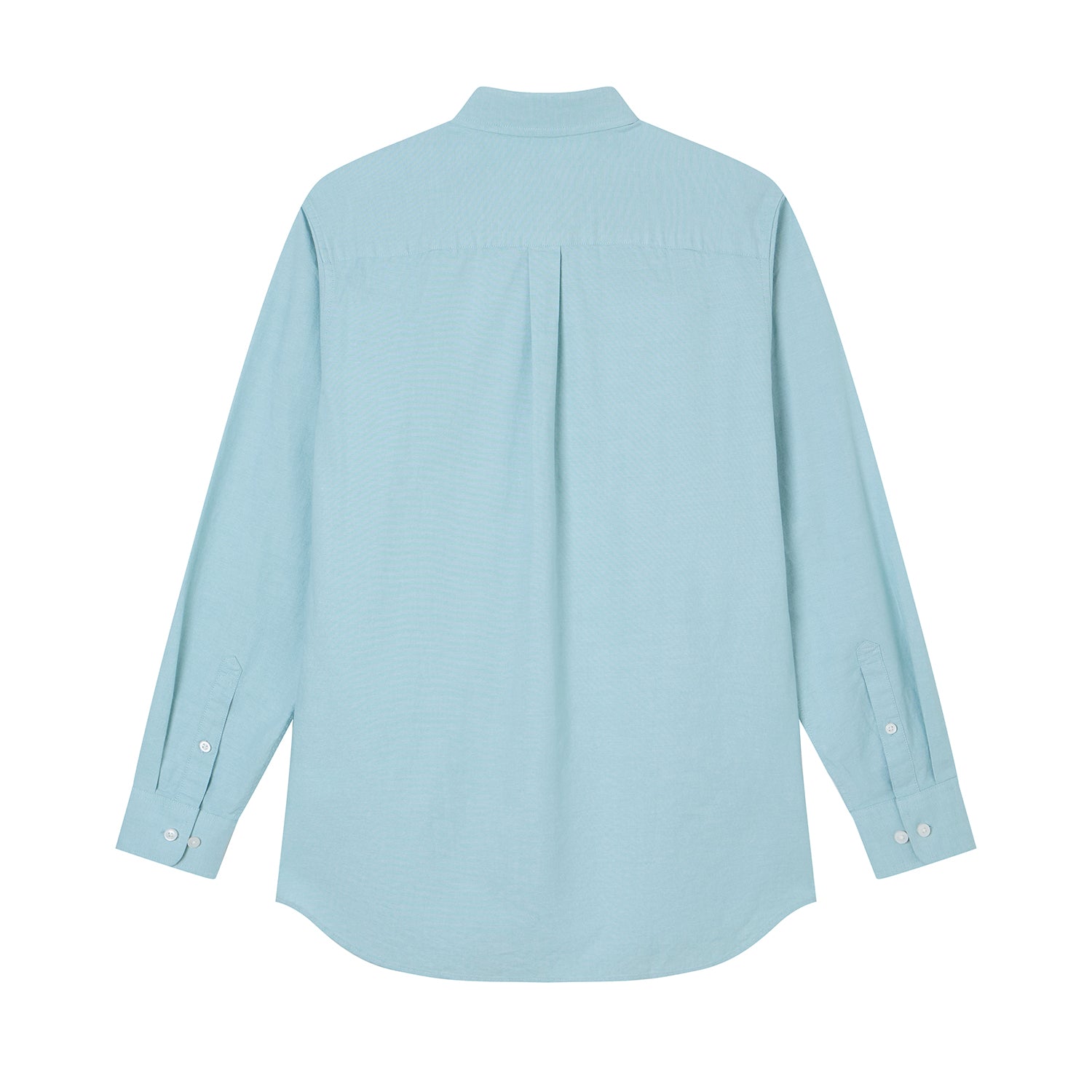 Men's Cotton Slim Oxford Shirt With Embroidery
