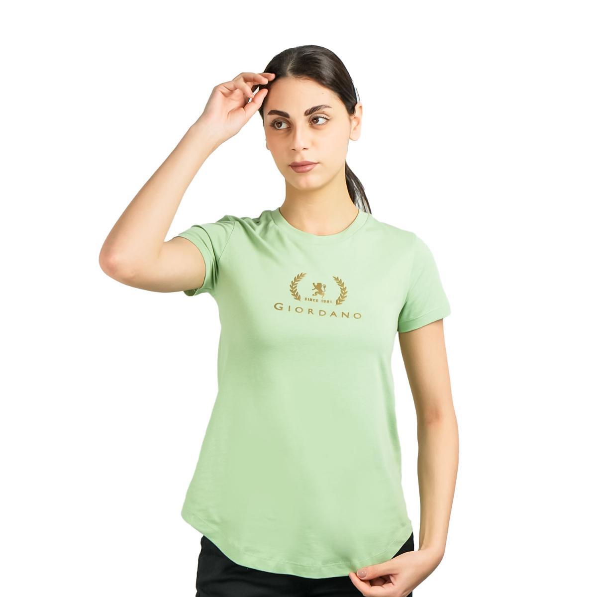 Women Signature Print Tees