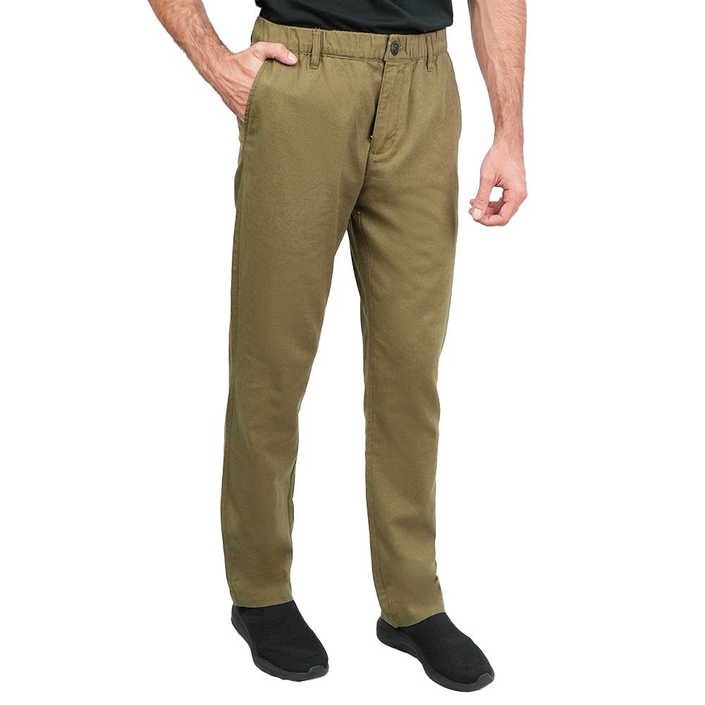 Men's Slim Taper Linen Cotton Khakis