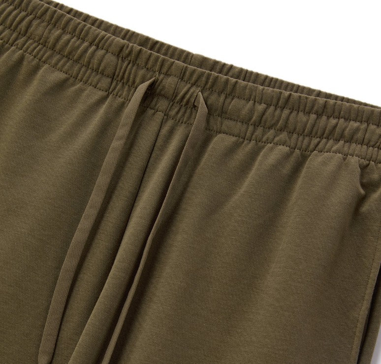 Men's Shorts Polyester/Cotton Interlock Mid Rise Regular elastic Wist