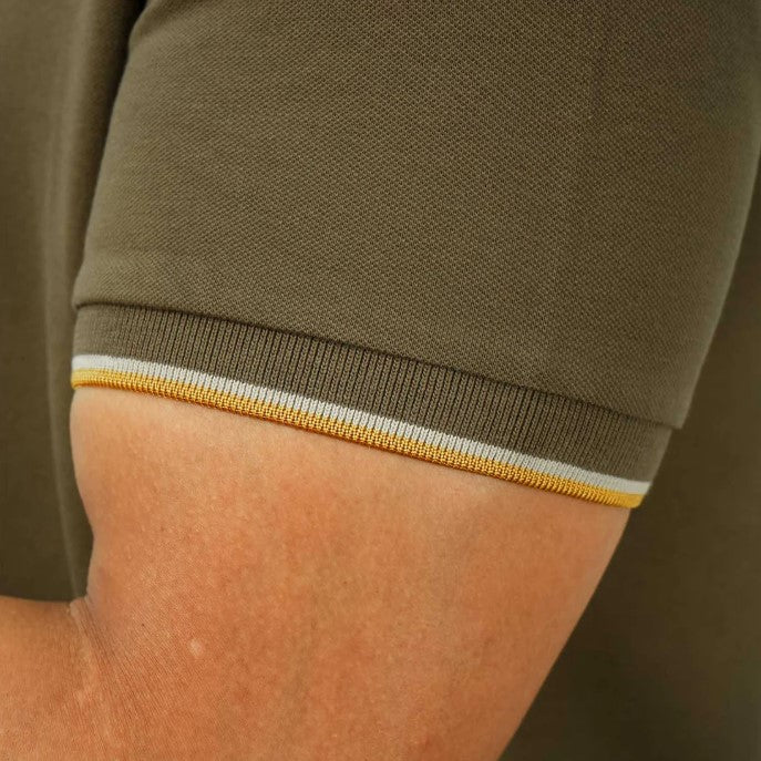 Men's Classic Slim Fit Polo with Signature Embroidery