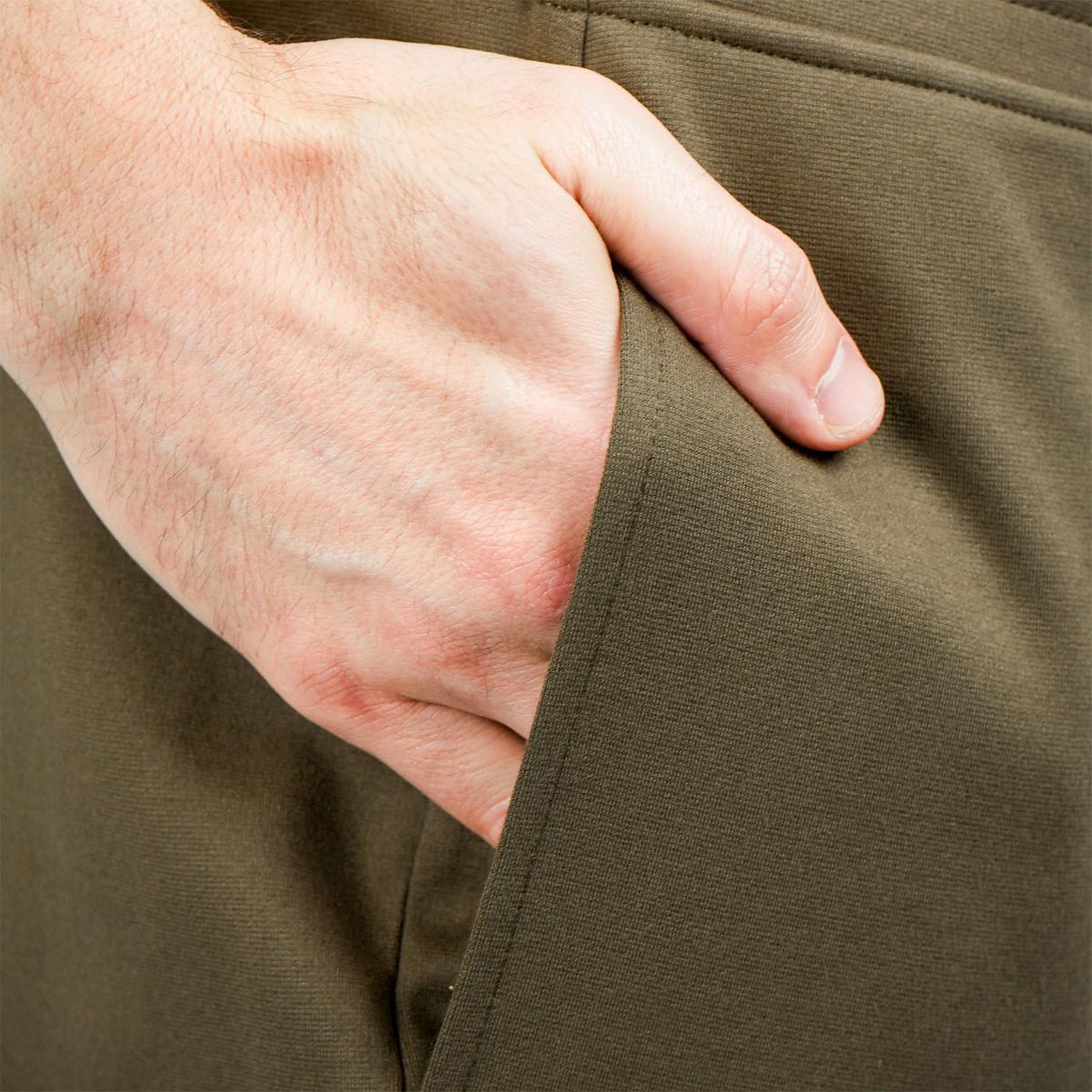 Men's Joggers Cotton/Polyester/Spandex Interlock Slim Tpril Pocket Jogger