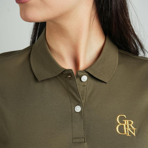 Women Cotton Interlock Liquid Touch Polo