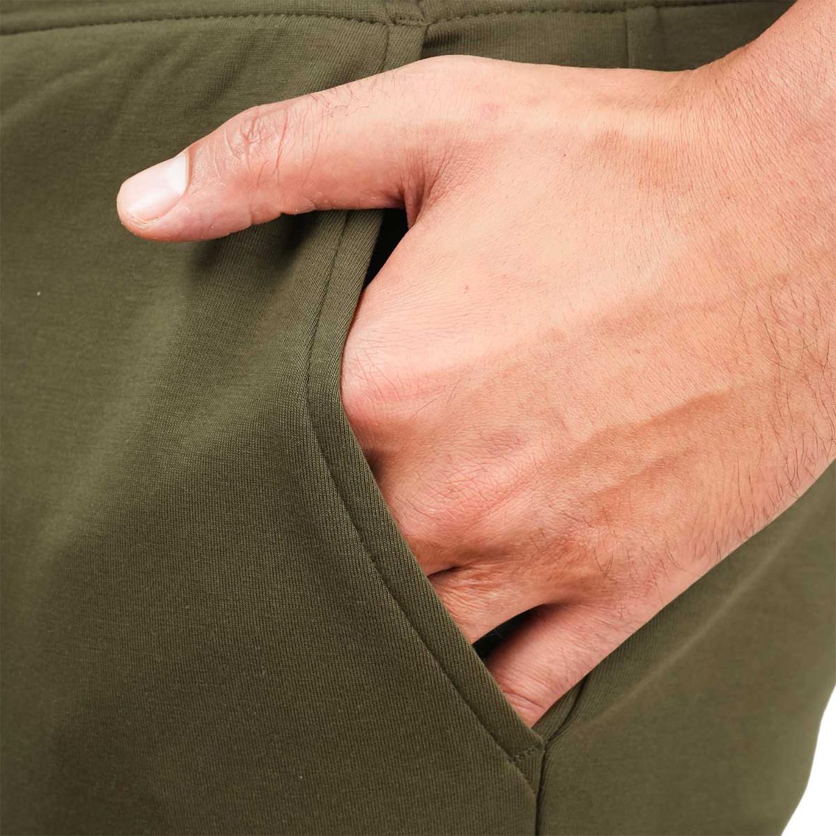 Cotton/Polyester/Spandex Interlock Min Rise Slim Tpril Elastic Wirst