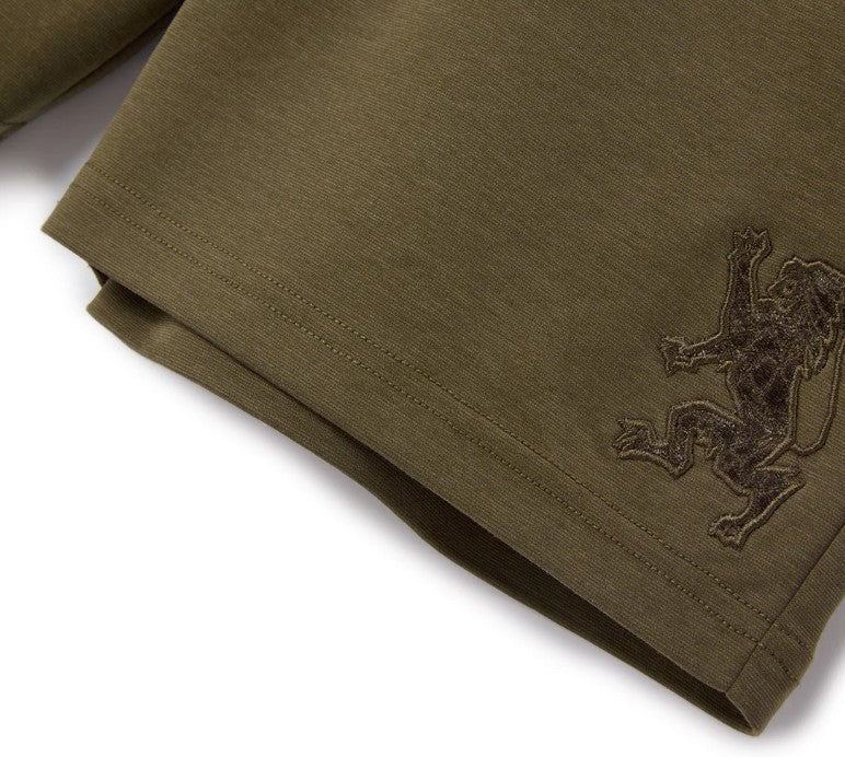 Men's Shorts Polyester/Cotton Interlock Mid Rise Regular elastic Wist