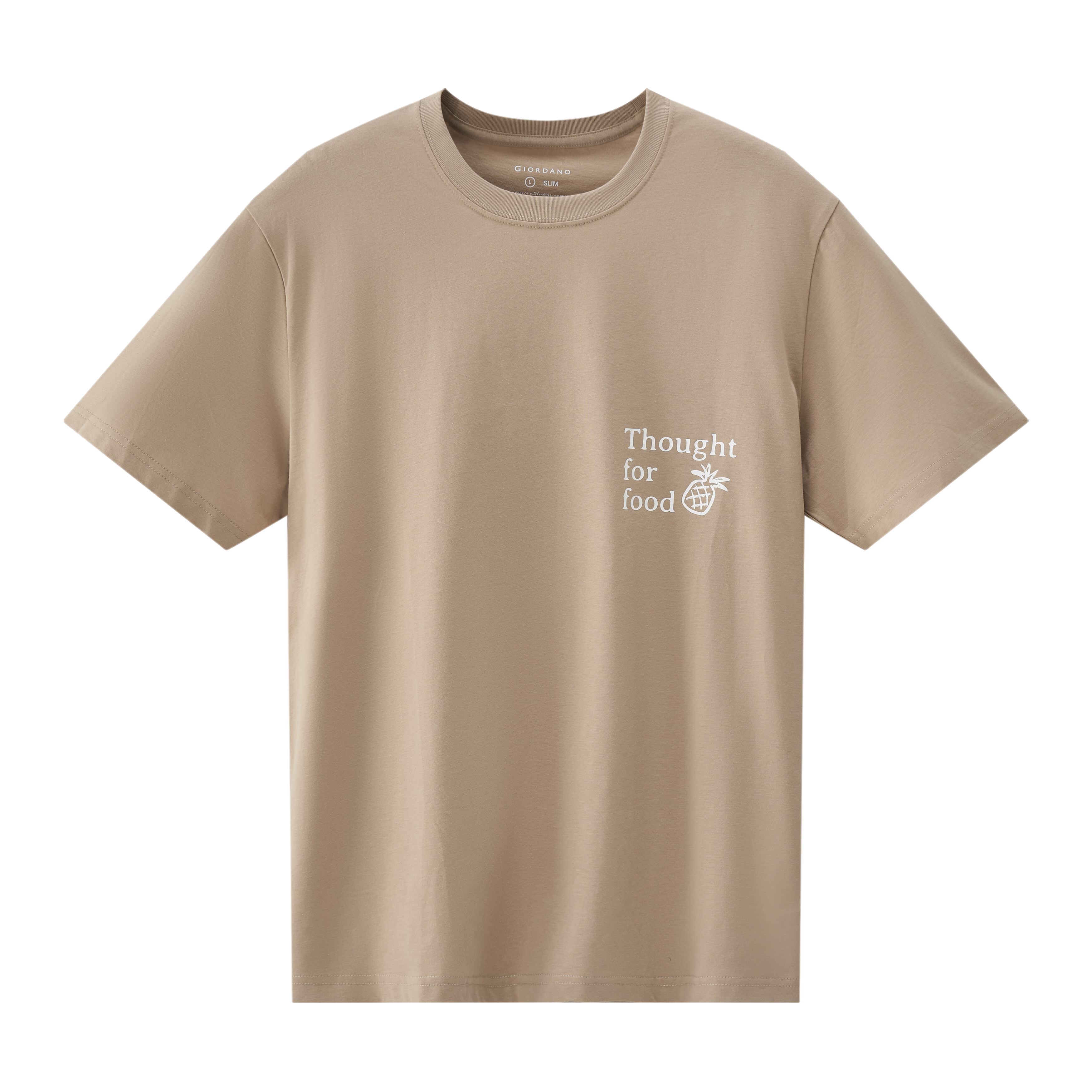 تي شيرت رجالي من القطن الجيرسي المطبوع