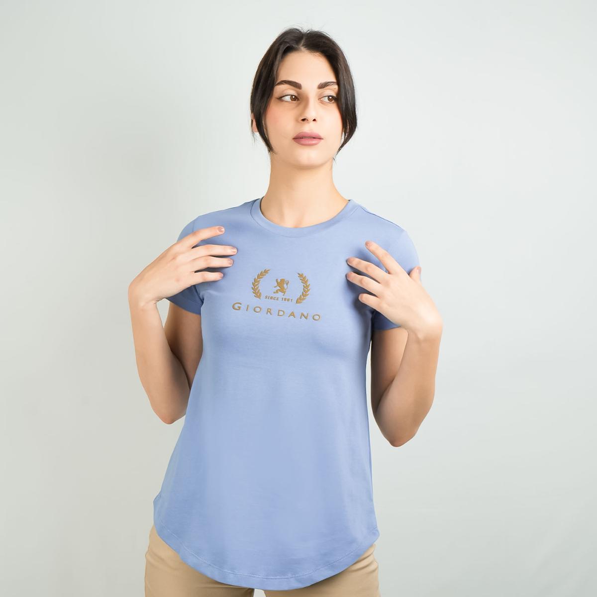 Women Signature Print Tees