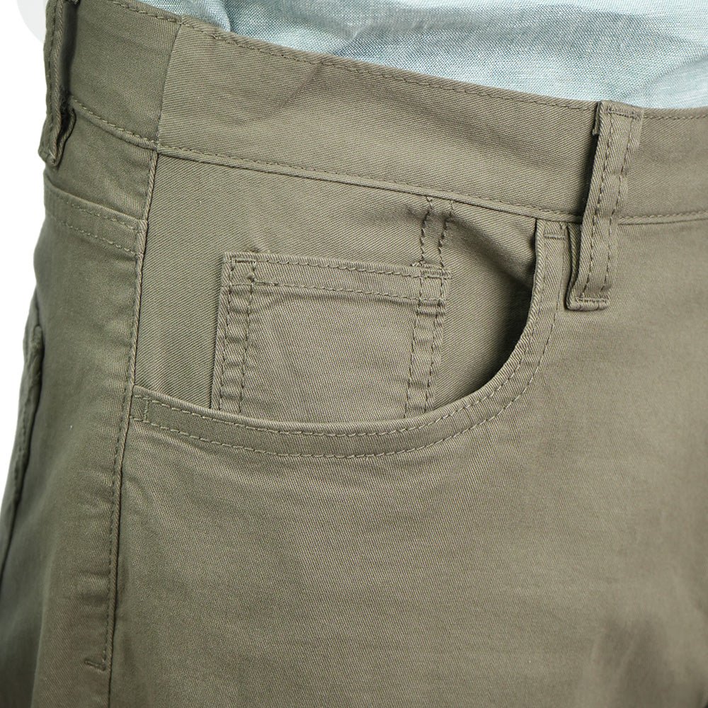 Men’s Cotton Regular Taper Stretch Twill Khakis