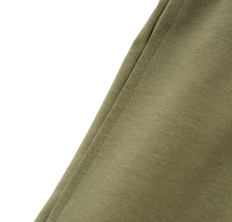 Men's Shorts Polyester/Cotton Interlock Mid Rise Regular elastic Wist