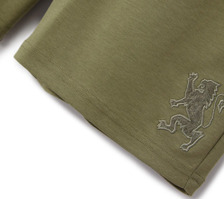 Men's Shorts Polyester/Cotton Interlock Mid Rise Regular elastic Wist