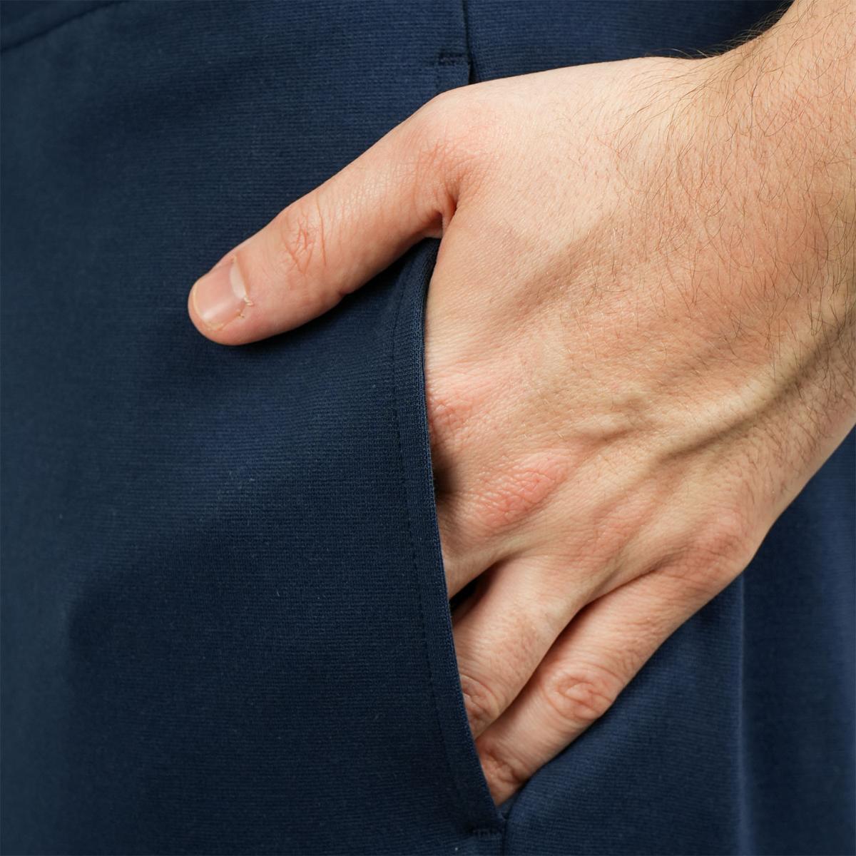 Men's Joggers Cotton/Polyester/Spandex Interlock Slim Tpril Pocket Jogger