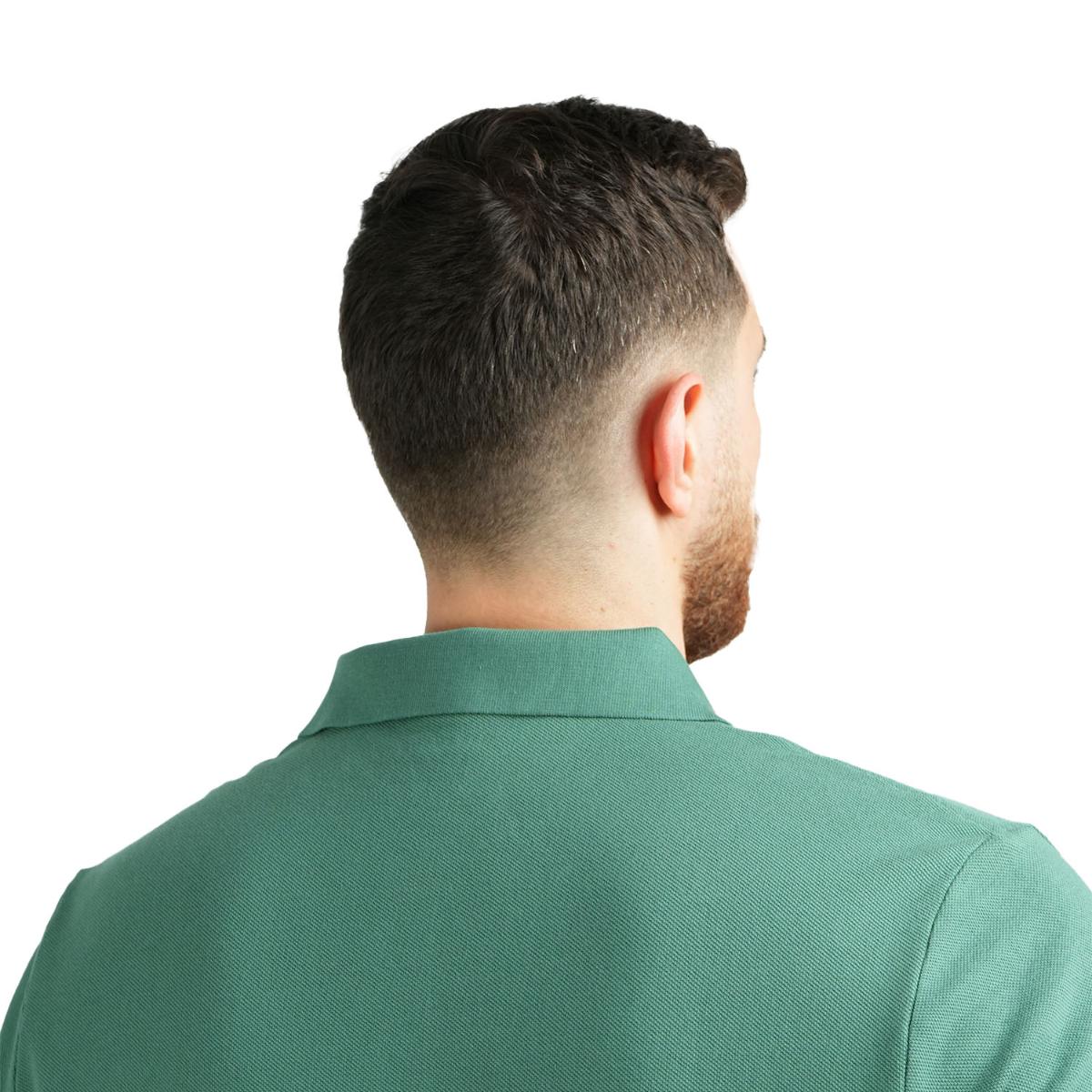 Men's Performance Slim Fit Lion Embroidery Solid Polo