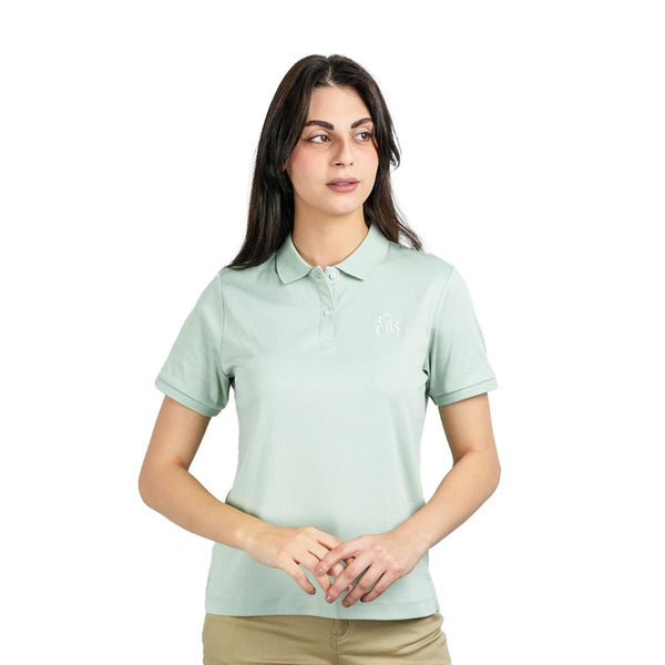 Women Cotton Interlock Liquid Touch Polo
