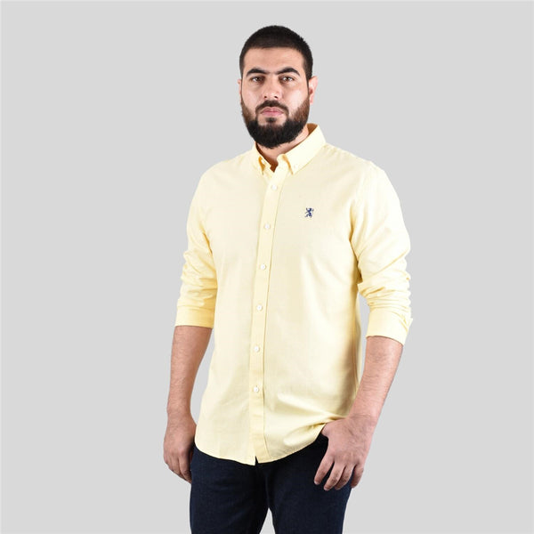 Men's Lion Oxford Embroidered Shirt