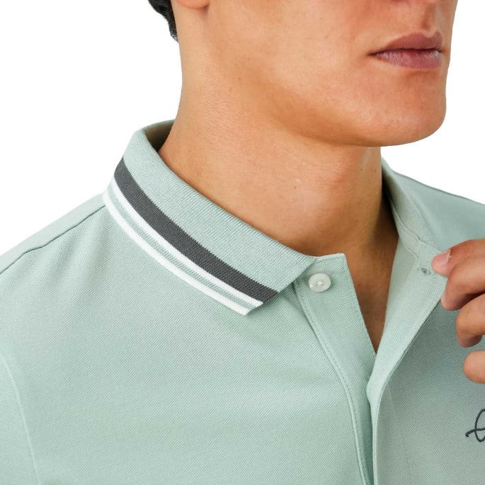 Men's Classic Slim Fit Polo with Signature Embroidery