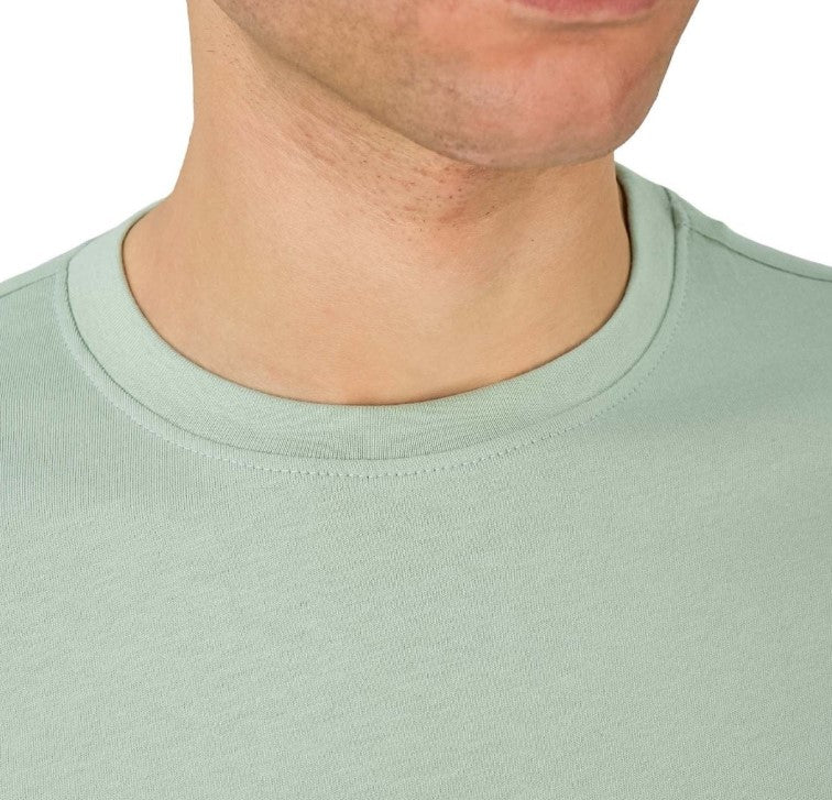 Men's Giordano Cotton Crewneck Slim Fit Tee - Short Sleeve