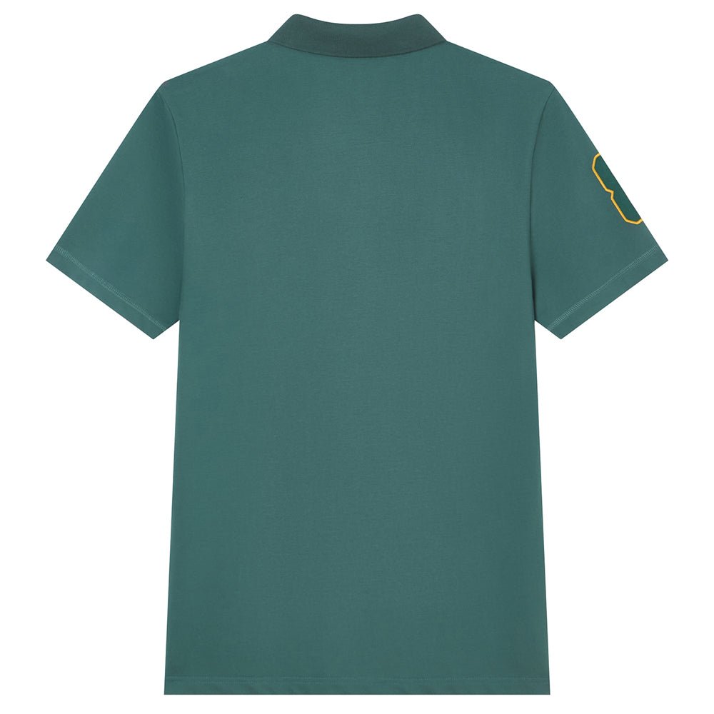 Men’s Cotton Slim Pique Polo with Napoleon Embroidery