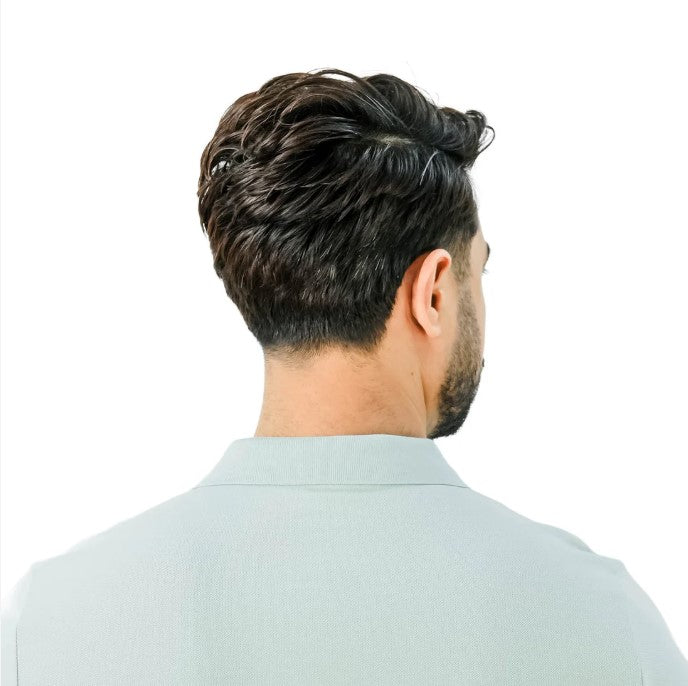 Men's Slim Fit Cotton Short Sleeve Napoleon Polo