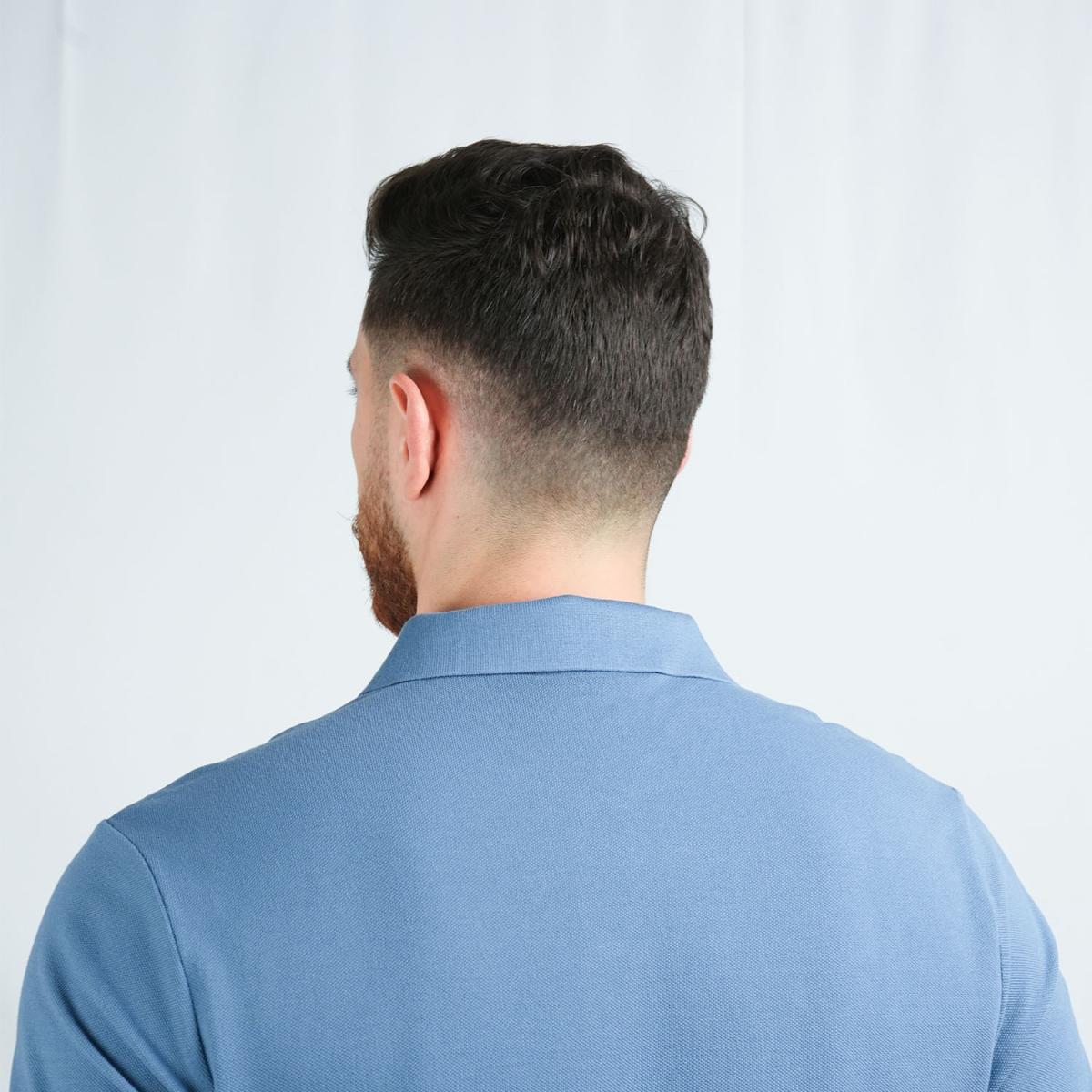 Men's Performance Slim Fit Lion Embroidery Solid Polo